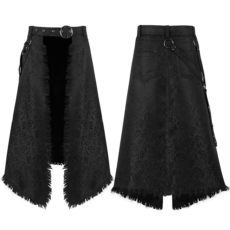 Herren Gothic Jacquard Asymmet – Skirts Bewertung und Preis