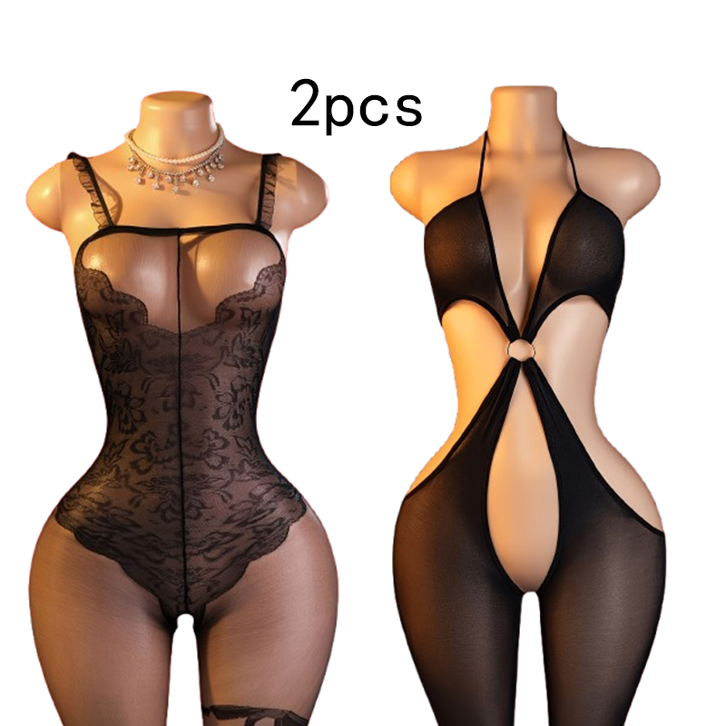 2-teiliges Set – Schwarzer, se – Lingerie Bewertung und Preis
