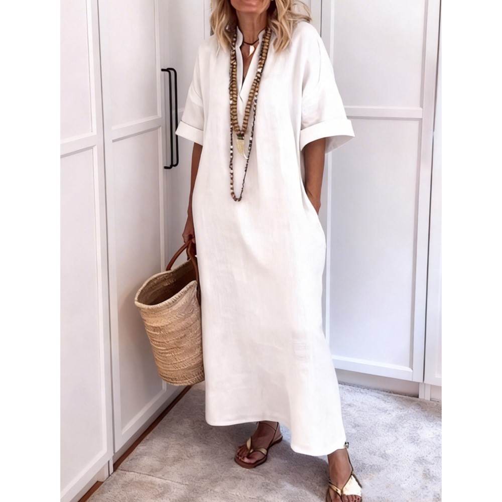 Boho Retro-Kaftankleid für Dam – Boho Summer Beach Maxi Dress Bewertung und Preis